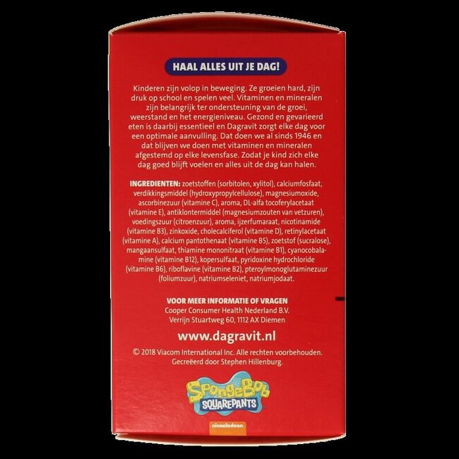 Kids extra 6 - 12 jaar 60 Kauwtabletten