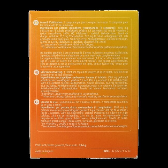 Acerola 1000 100 Tabletten