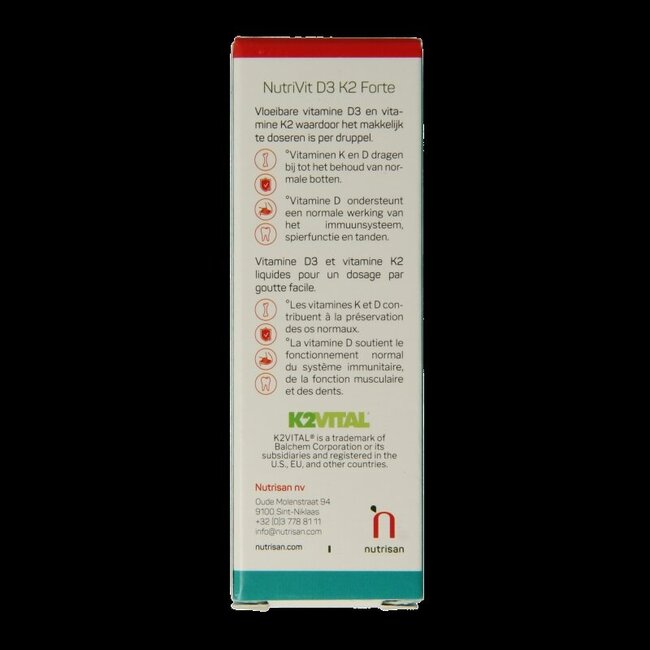 Nutrivit D3-K2 forte 10 Milliliter
