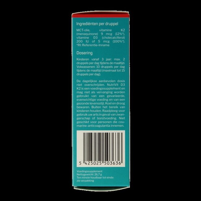 Nutrivit D3-K2 30 Milliliter