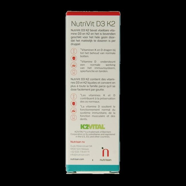 Nutrivit D3-K2 30 Milliliter