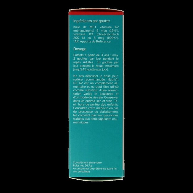Nutrivit D3-K2 30 Milliliter