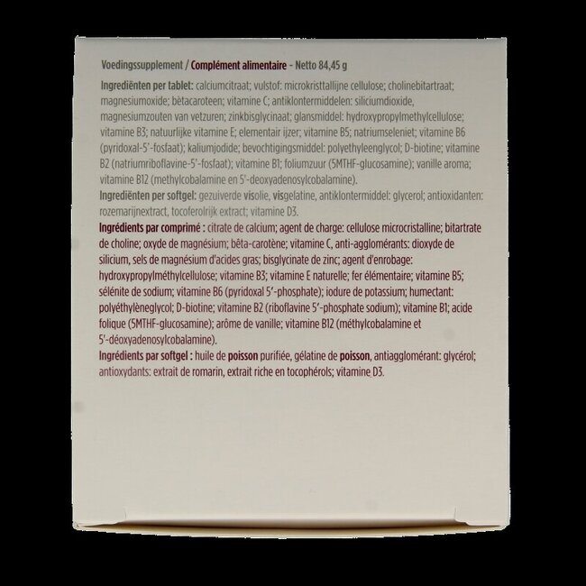 Post pregnalia 30 tabletten & 30 softgels 60 Stuks