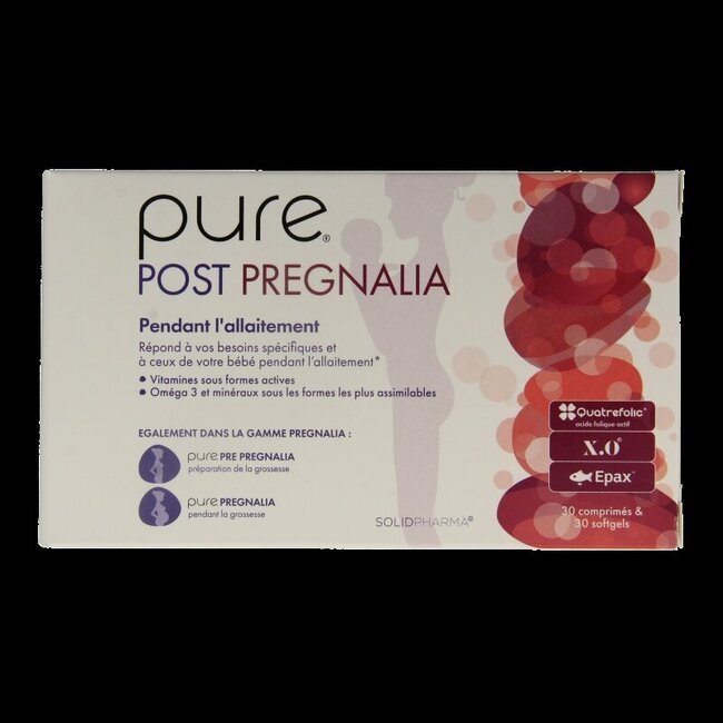 Post pregnalia 30 tabletten & 30 softgels 60 Stuks