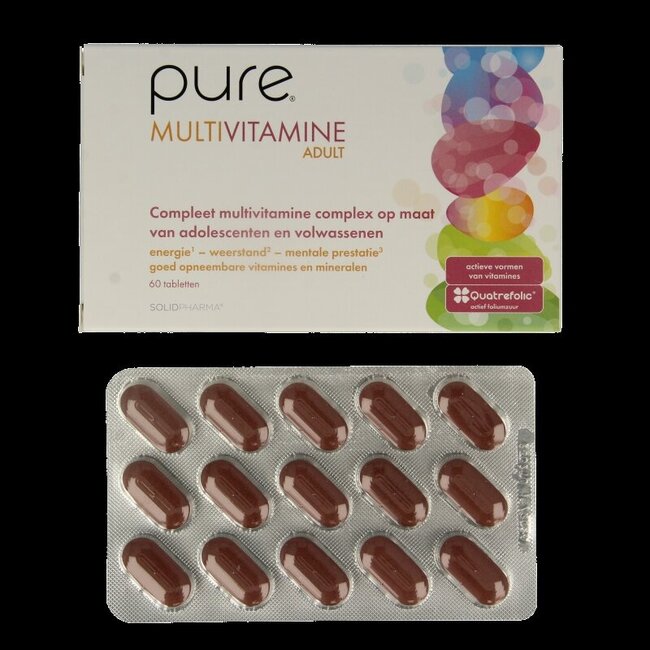 Multivitamine volwassenen 60 Tabletten
