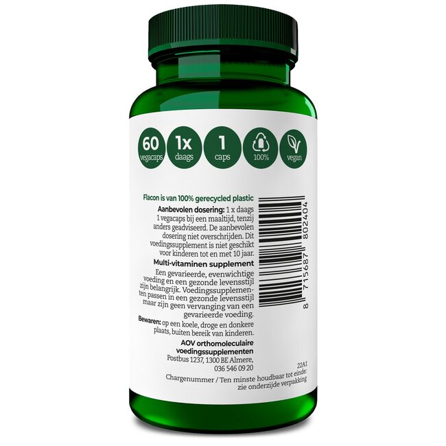 240 Vitamine B complex 60 Vegetarische capsules