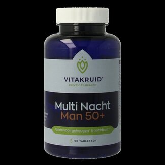 Multi Nacht Man 50+ 100% Vegan 90 Tabletten