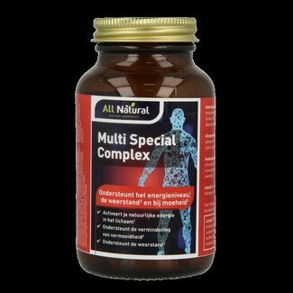 All Natural Multi speciaal complex 90 Tabletten