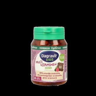 Dagravit Natural kids framboos 60 Tabletten