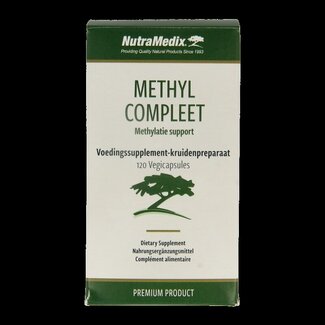 Nutramedix Methyl compleet 120 Vegetarische capsules