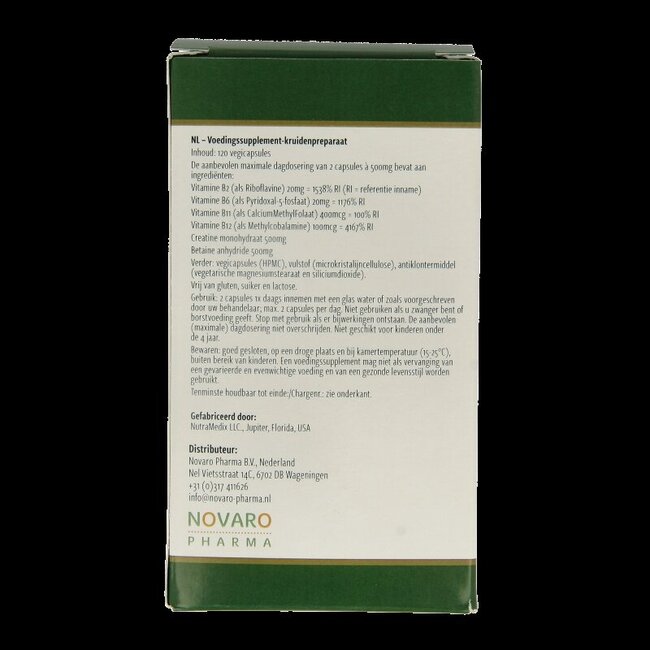 Methyl compleet 120 Vegetarische capsules