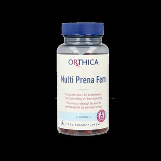 Orthica Multi prena fem 60 Softgels