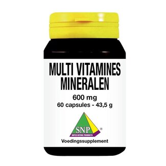 Multi vitamines mineralen 60 Capsules