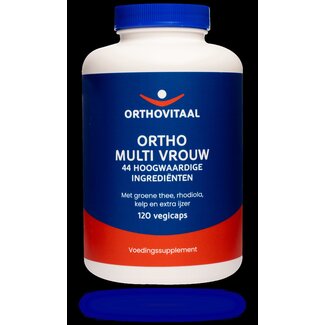 OrthoVitaal Ortho multi vrouw 120 Vegetarische capsules