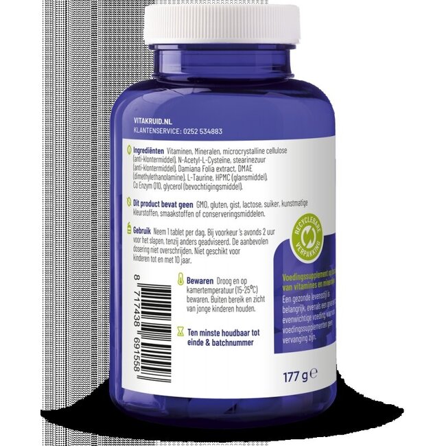 Multi Nacht Man 100% Vegan 90 Tabletten