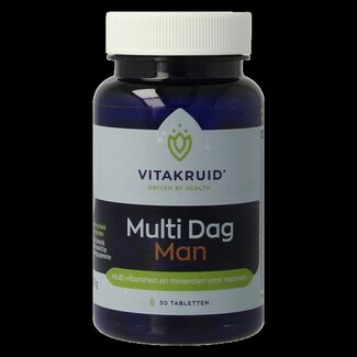 Multi Dag Man 100% Vegan 30 Tabletten