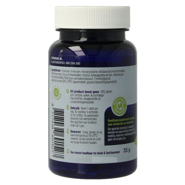 Multi Dag Man 100% Vegan 30 Tabletten