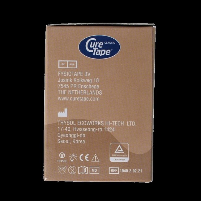 Kinesiotape 2.5cm x 5mtr beige 2 Stuks