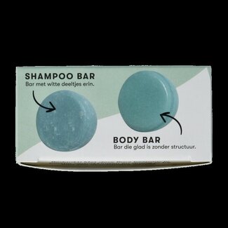 Shampoobars Mini shampoo & body bar eucalyptus & tea tree 20 Gram