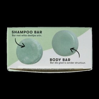 Shampoobars Mini shampoo & body bar aloe vera & komkommer 20 Gram