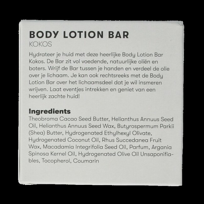 Body lotion bar kokos 45 Gram