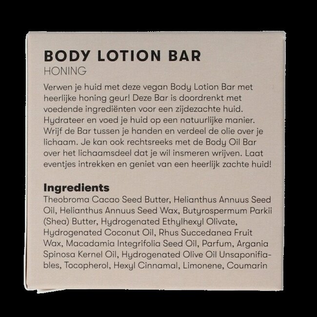 Body lotion bar honing 45 Gram
