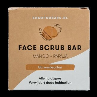 Shampoobars Face bar mango & papaja 60 Gram