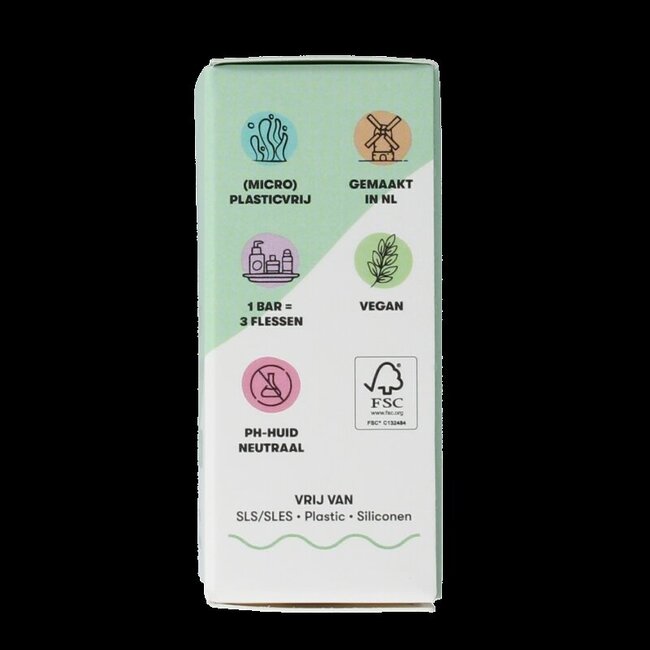 Face bar aloe vera & komkommer 60 Gram