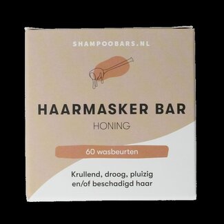 Shampoobars Haarmasker bar honing 45 Gram