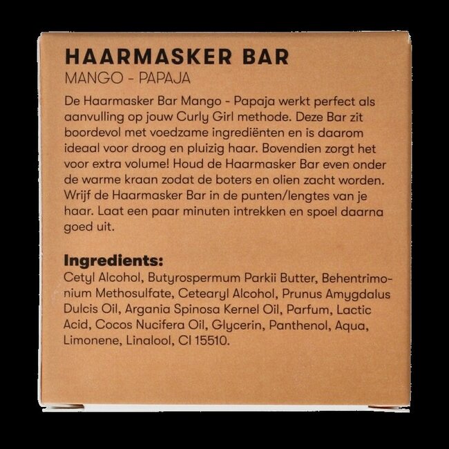 Haarmasker bar mango papaja 45 Gram