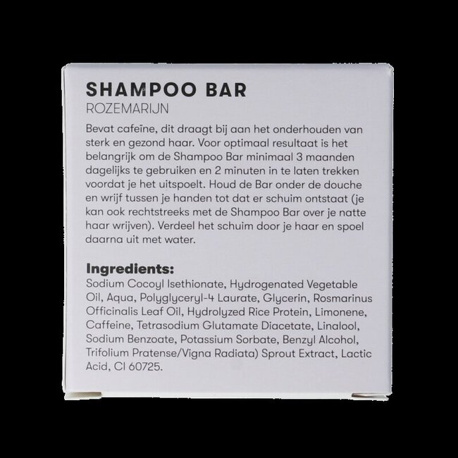 Shampoo bar rozemarijn 60 Gram