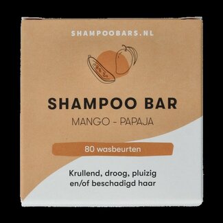 Shampoobars Shampoo bar mango & papaja 60 Gram