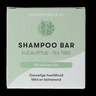 Shampoobars Shampoo bar eucalyptus & tea tree 60 Gram