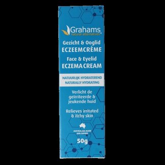 Grahams Gezicht & ooglid eczeem creme 50 Gram