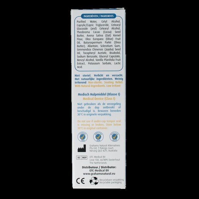 Gezicht & ooglid eczeem creme 50 Gram