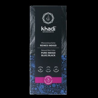 Khadi Haarkleur pure indigo 100 Gram