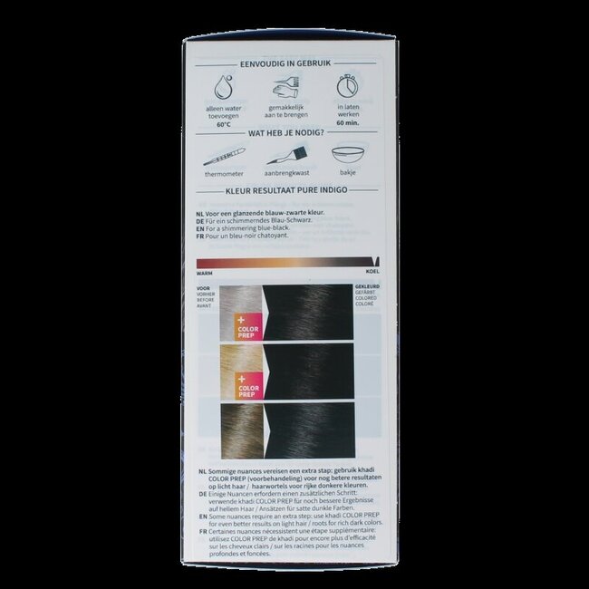 Haarkleur pure indigo 100 Gram