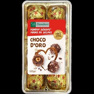 Damhert Choco doro minder suiker 100 Gram