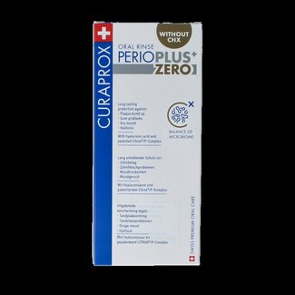 Curaprox Perio plus+ zero CHX 0.00 mondspoeling 200 Milliliter