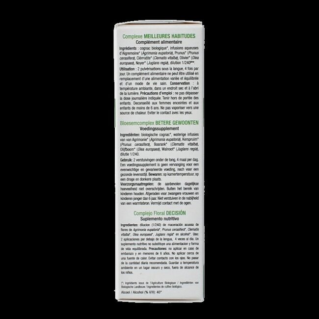 Betere gewoonten spray bio 20 Milliliter