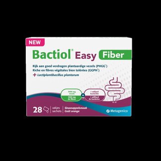 Metagenics Bactiol easy fiber zakjes 28 Stuks