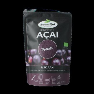 Bountiful Acai poeder bio 125 Gram