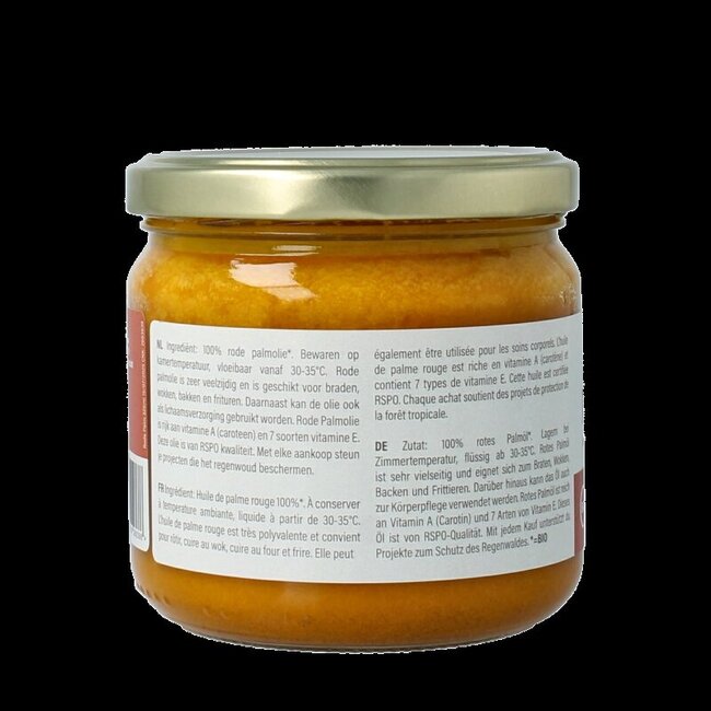 Rode palmolie bio 325 Milliliter