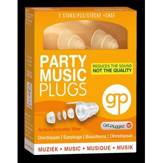 Get Plugged Party music plugs 1 Paar
