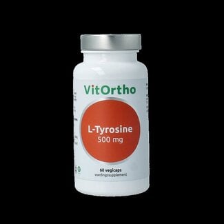 VitOrtho L-Tyrosine 500mg 60 Vegetarische capsules