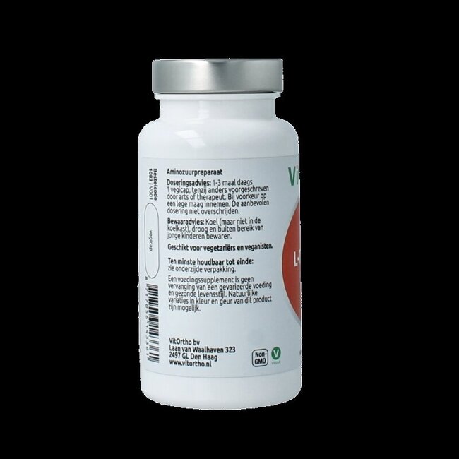 L-Tyrosine 500mg 60 Vegetarische capsules