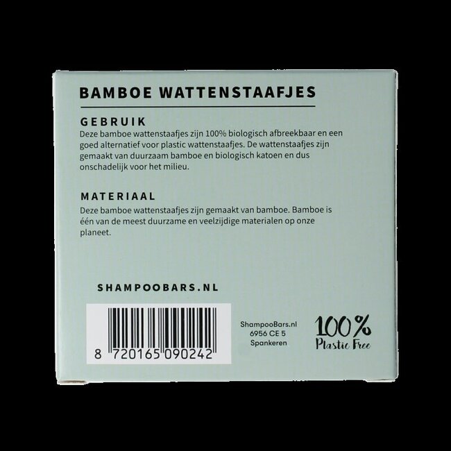 Bamboe wattenstaafjes 100 Stuks