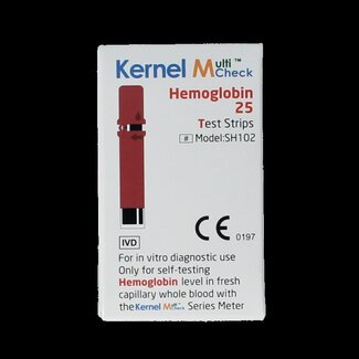 Testjezelf Multicheck hemoglobine teststrips 25 Stuks