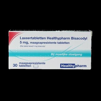 Healthypharm Laxeertabletten bisacodyl 5mg 30 Tabletten