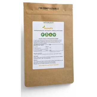 Natuurlijk.fit Immuvir lysine complex 120 Capsules